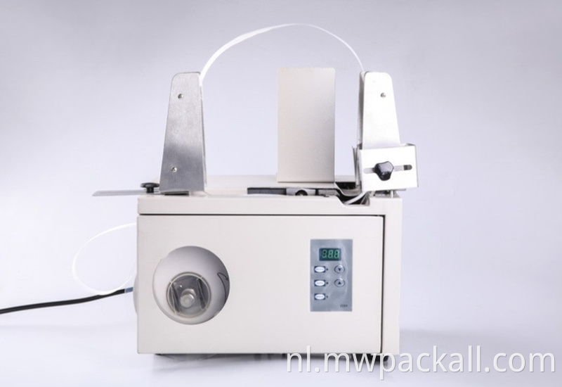 Mini kleine geldband omsnoeringsmachine voor hete verkoop!